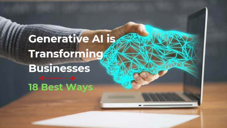 Generative AI transforming businesses'